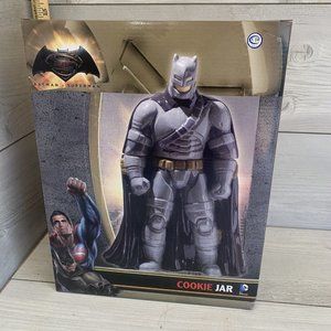Armored Batman Figure Ceramic Cookie Jar - Batman vs Superman Movie - NEW HTF